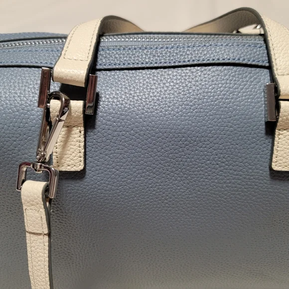 Leather satchel bag - Picture 6 of 12